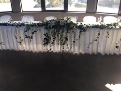 Mariage décoration de table allongé