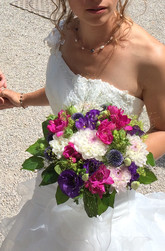 Bouquet de mariée champètre