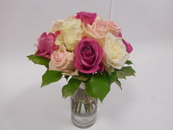 Bouquet de mariée de roses